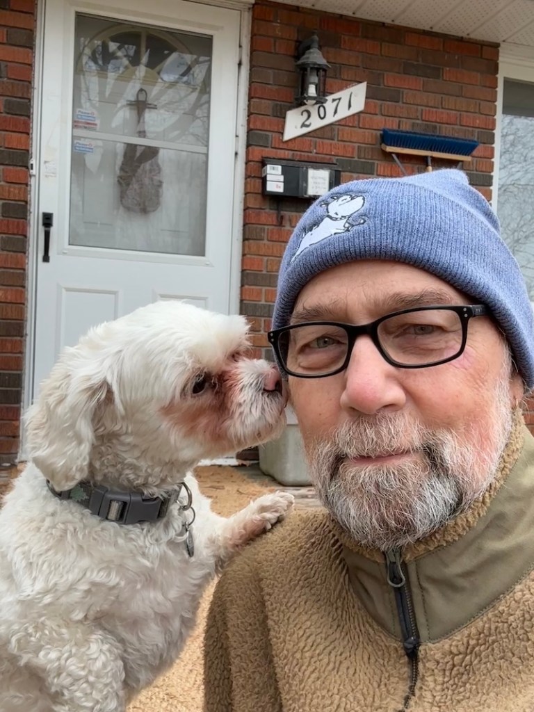 Charles de Lint and Joey 2024-12-01